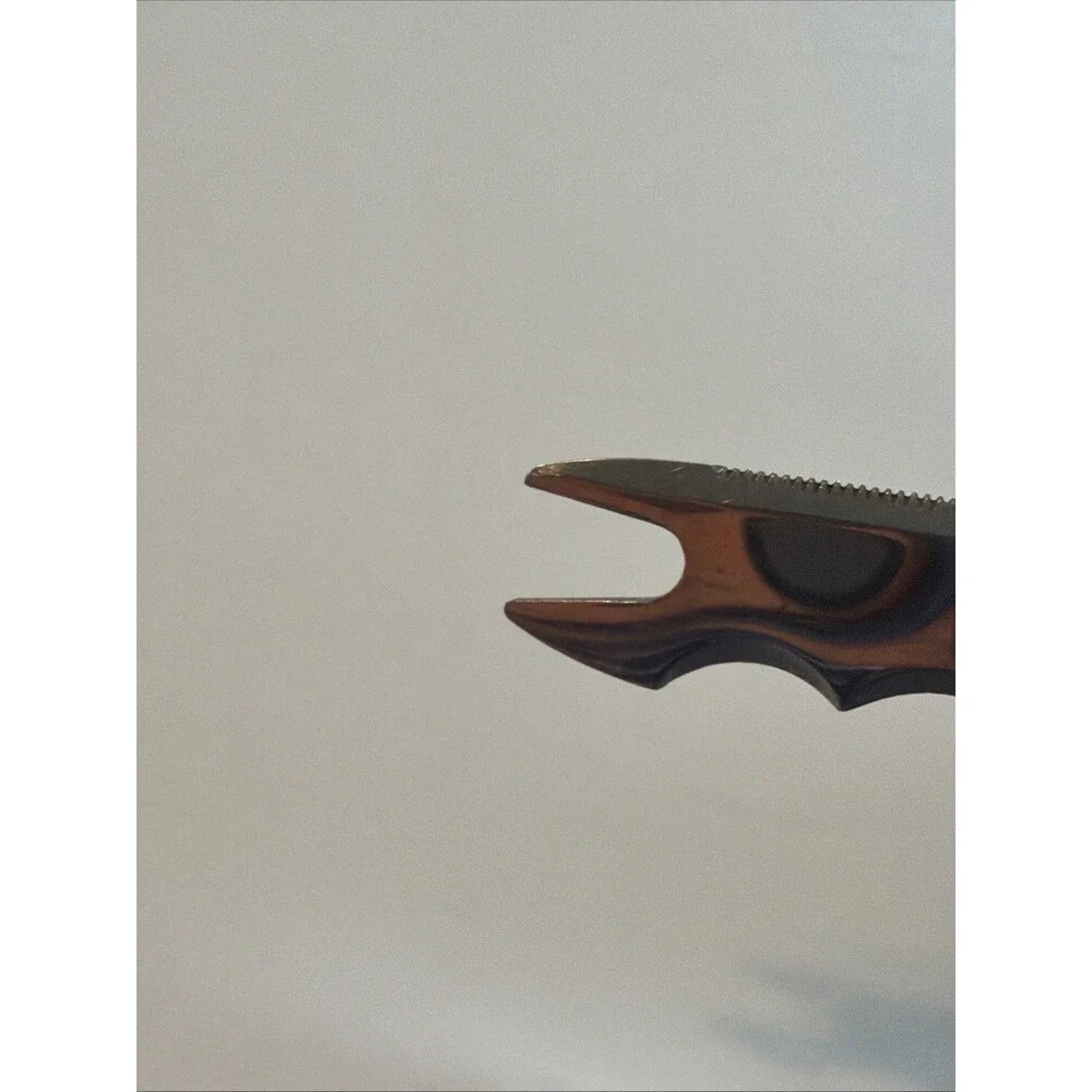 Vintage Bakelite Advertising Cheese Knife Schwartz Pure Oil Beaver Dam Wi Promo